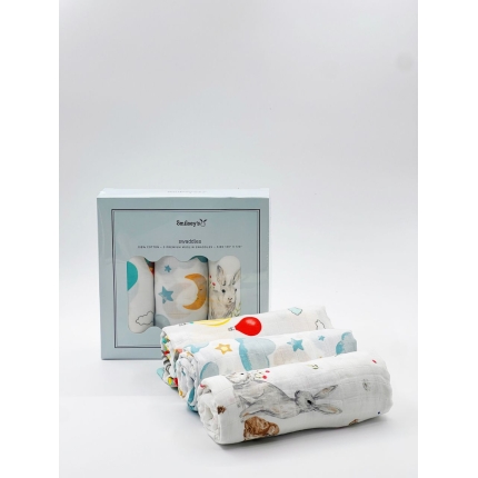 Smileeys Premium Muslin Swaddle
