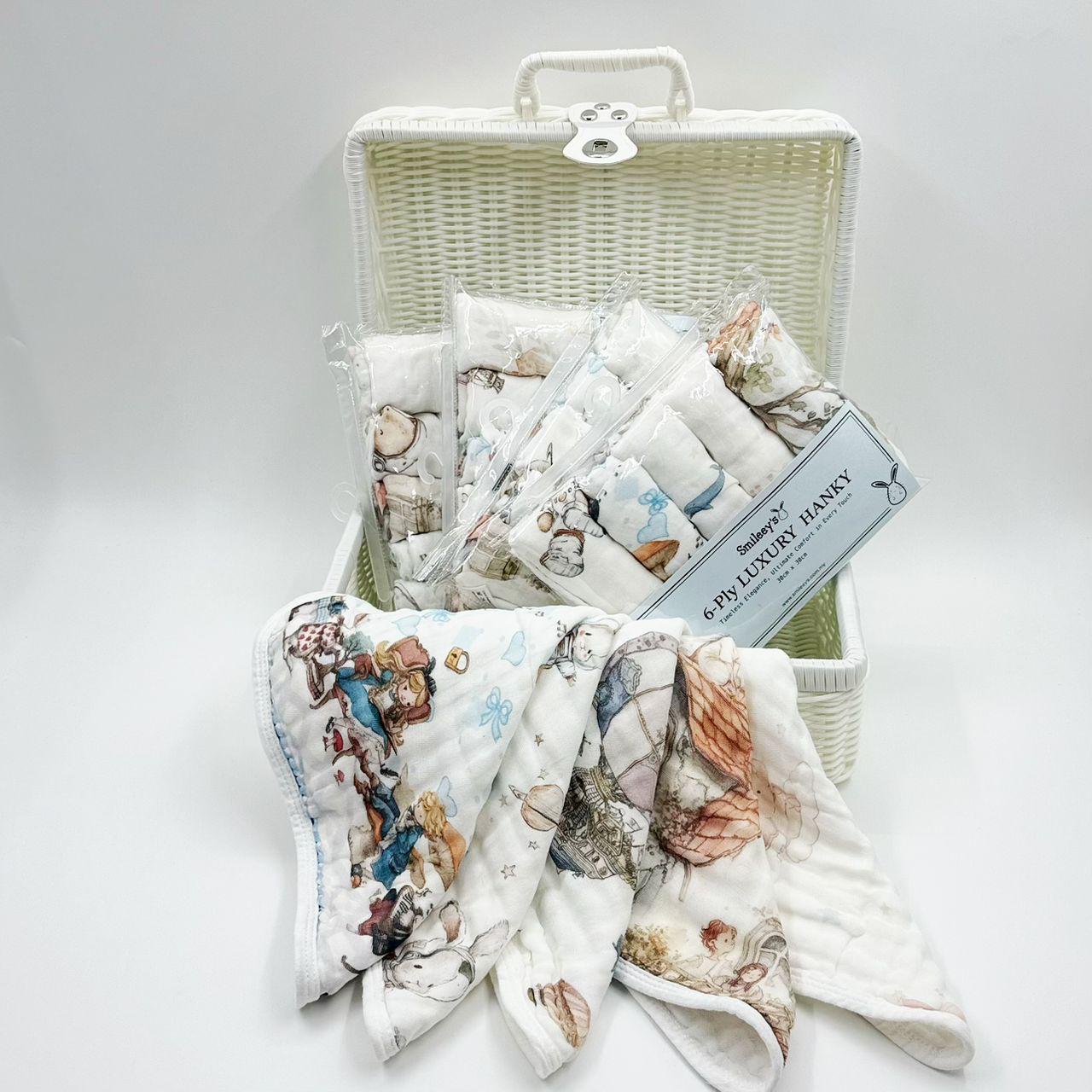 5pcs Luxury Hanky Set